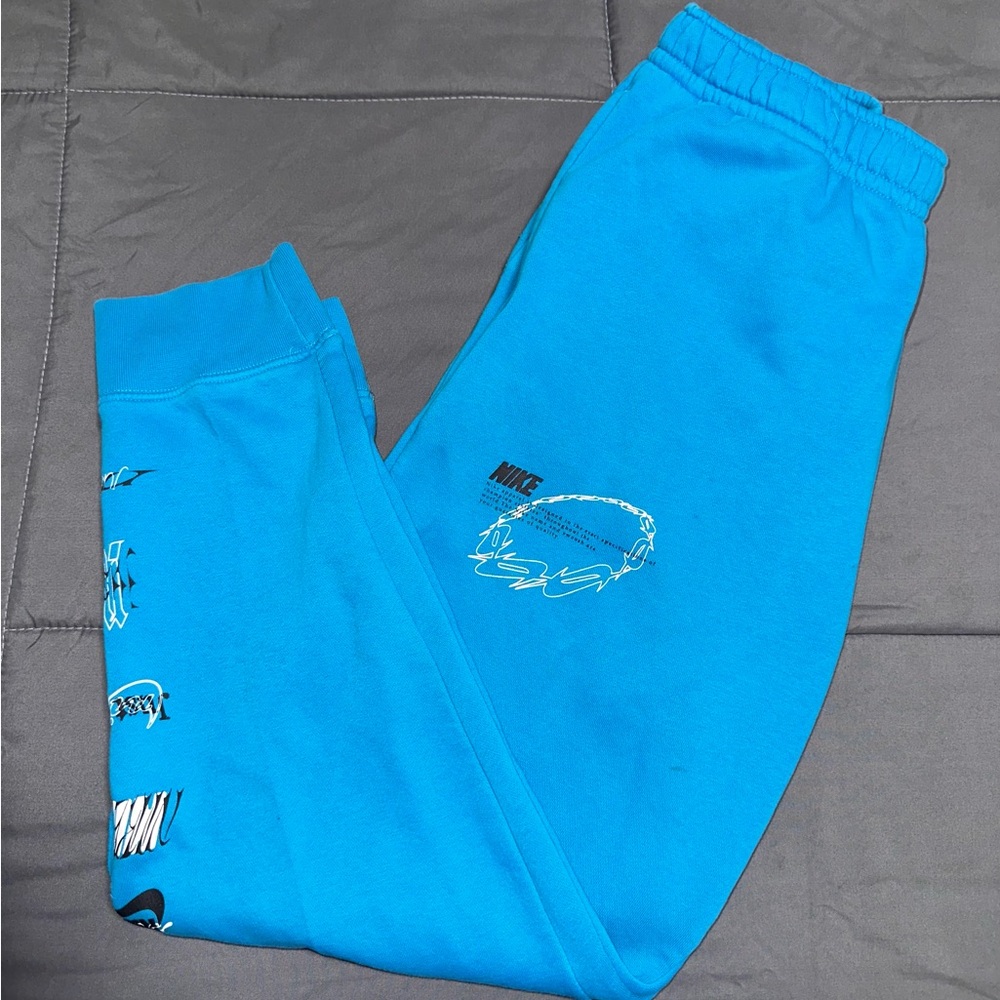 Nike Mens Blue Jogger Pants
